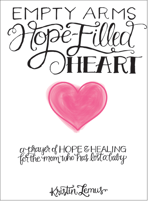 Empty Arms, Hope-Filled Heart book by Kristin Lemus - The Beautiful Deep