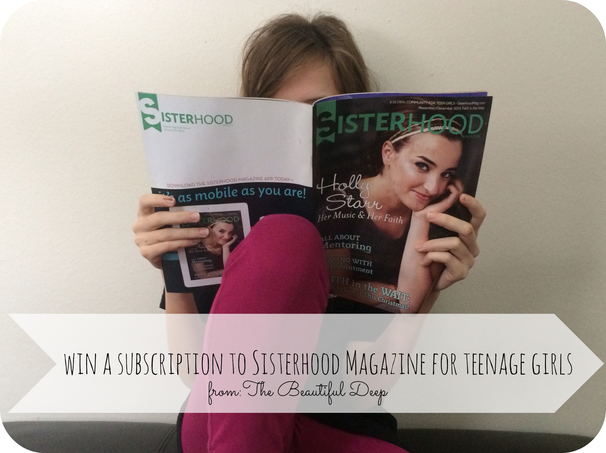 Sisterhood Magazine: A Gift Idea for Teen Girls {and a Giveaway}