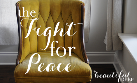 The Fight For Peace